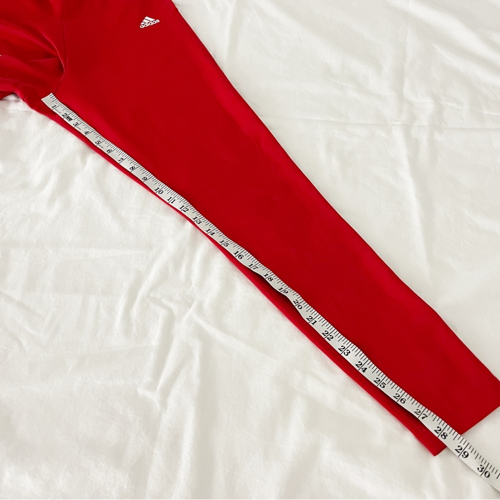 Adidas Farm Rio Red Floral Leggings - Picture 7 of 9